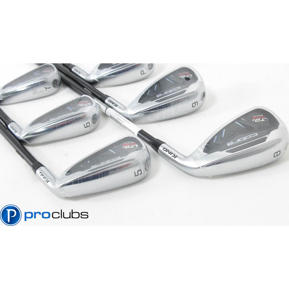 Cobra King Ltdx One Length Irons 5-PW GW Graphite Kbs Pgi 85 Stiff 364989