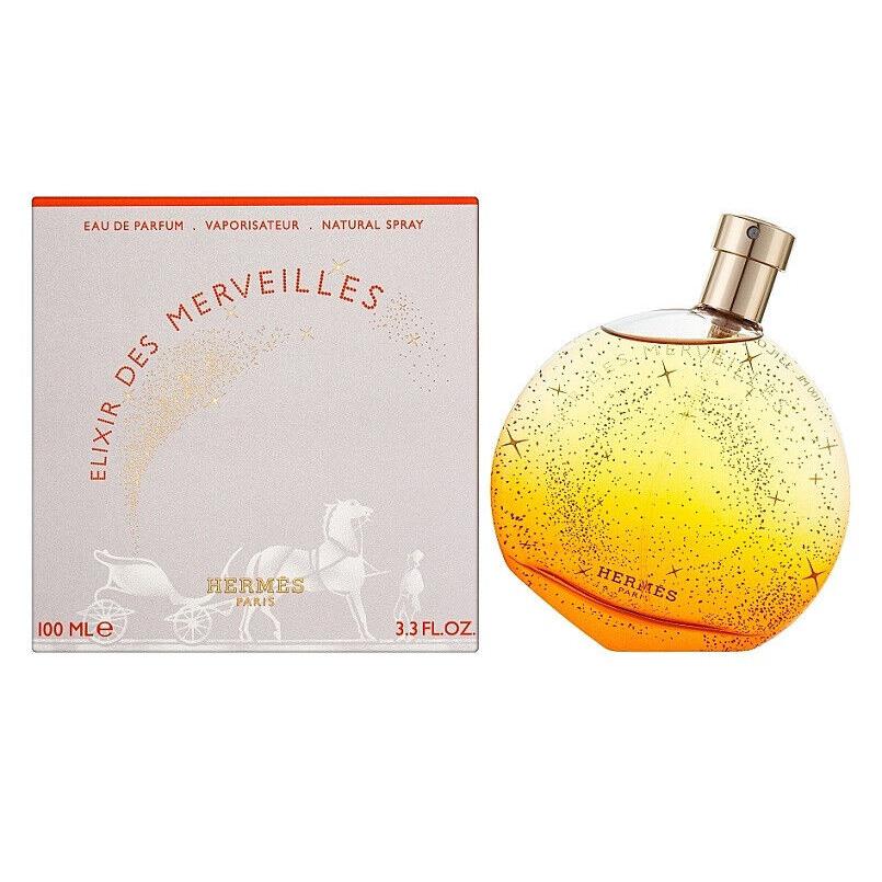 Hermes Elixir Des Merveilles Women 3.3 oz 100 ml Eau De Parfum Spray