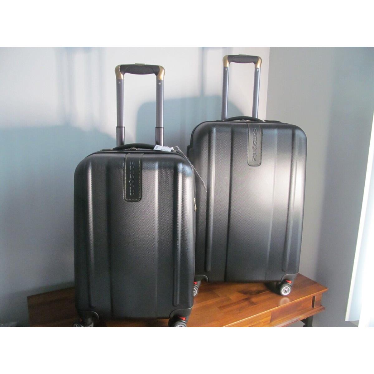 Samsonite Luggage Set-extended Trip Black Carry On Check In Packing Cases