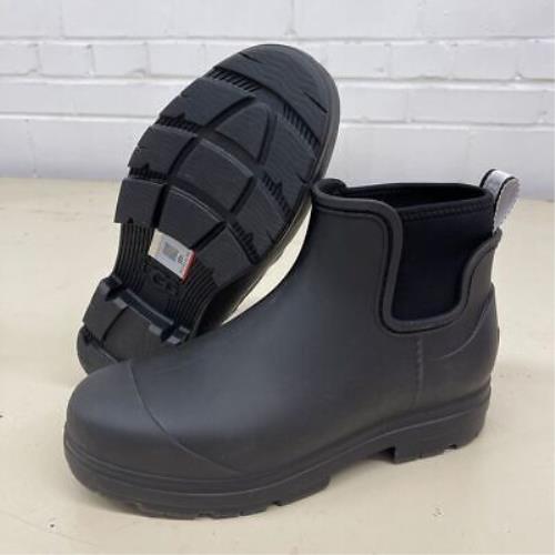 Ugg Droplet Chelsea Waterproof Rainboot Women`s Size US 9 Black