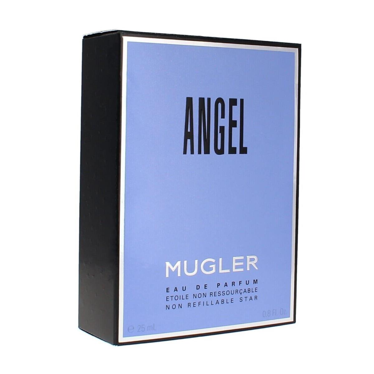 Angel By Thierry Mugler Eau De Parfum Refillable Spray For Women 0.8oz/25ml