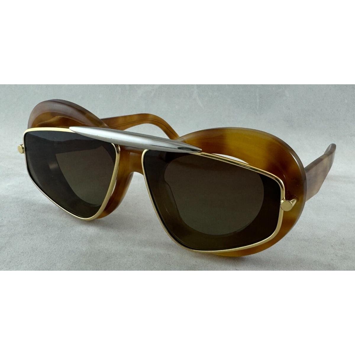 Loewe LW40120I LW 40120I 53F Tortoise Double Frame Sunglasses 59-13-140
