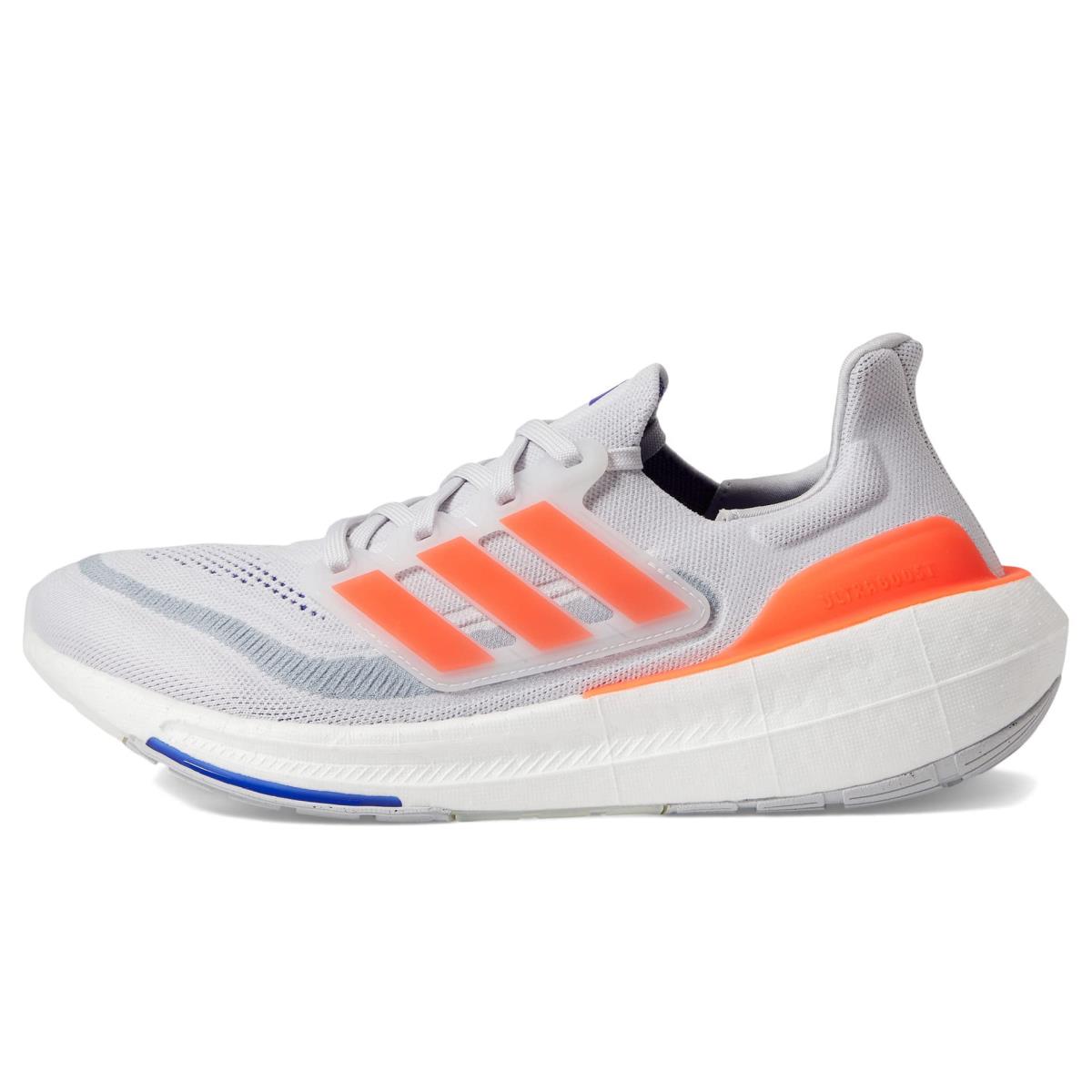 Adidas Men`s Ultraboost 23 Running Shoe Dash Grey/Solar Red/Lucid Blue