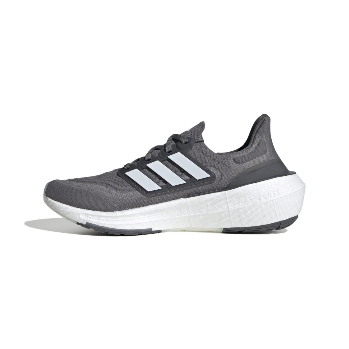 Adidas Men`s Ultraboost 23 Running Shoe Grey/White/Grey