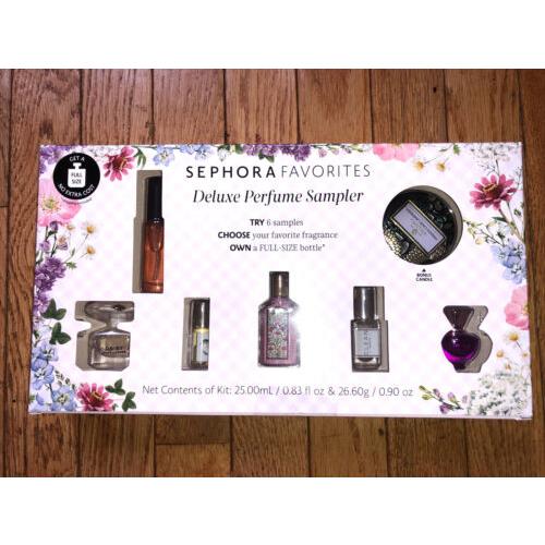 Sephora Favorites Deluxe Perfume Sampler Certificate Included Gucci ++