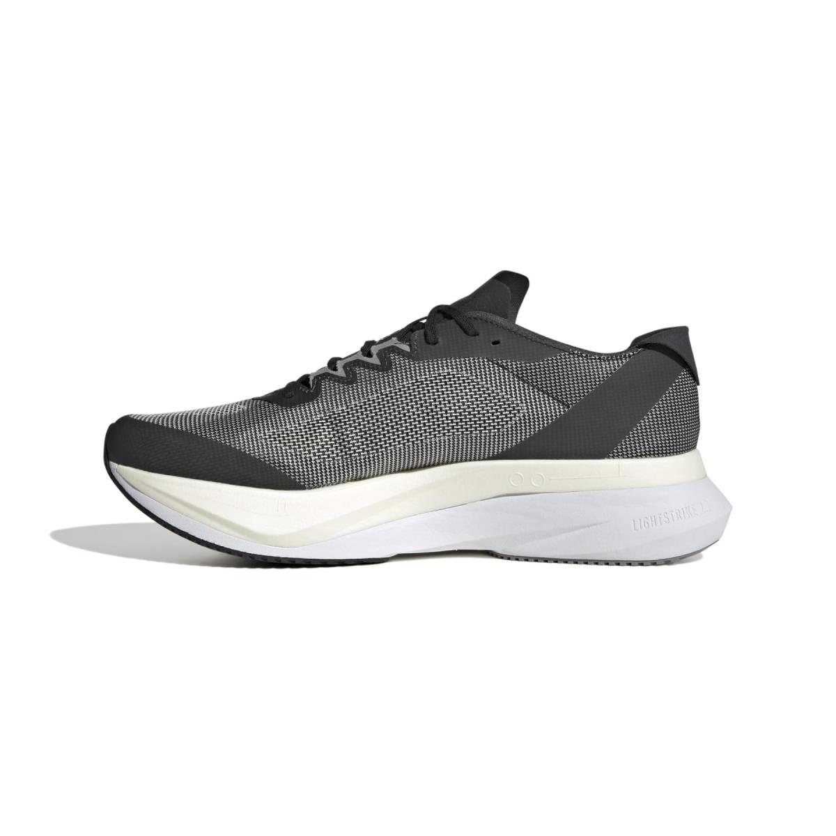 Adidas Unisex-adult Adizero Boston 12 Sneaker Black/White/Carbon