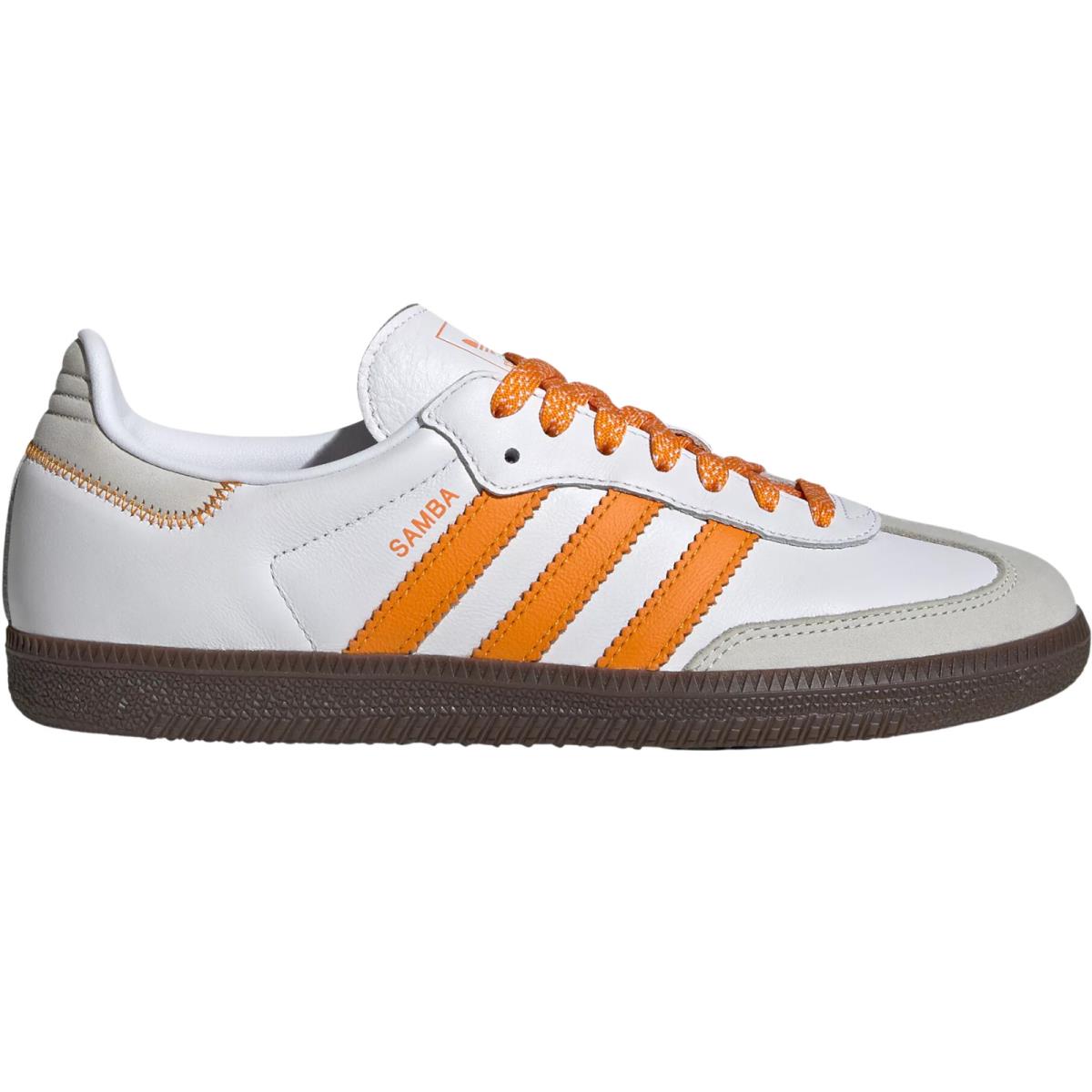 Adidas Originals Samba OG Women`s Casual Shoes All Colors US Sizes 6-11 Cloud White/Eqt Orange/Off White