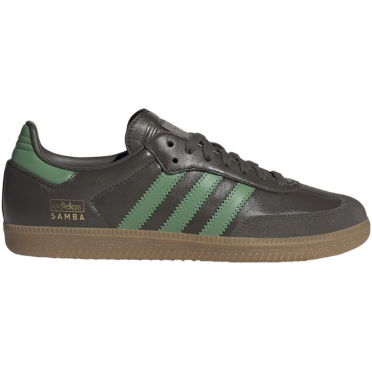 Adidas Originals Samba OG Women`s Casual Shoes All Colors US Sizes 6-11 Shadow Olive/Preloved Green/Gum