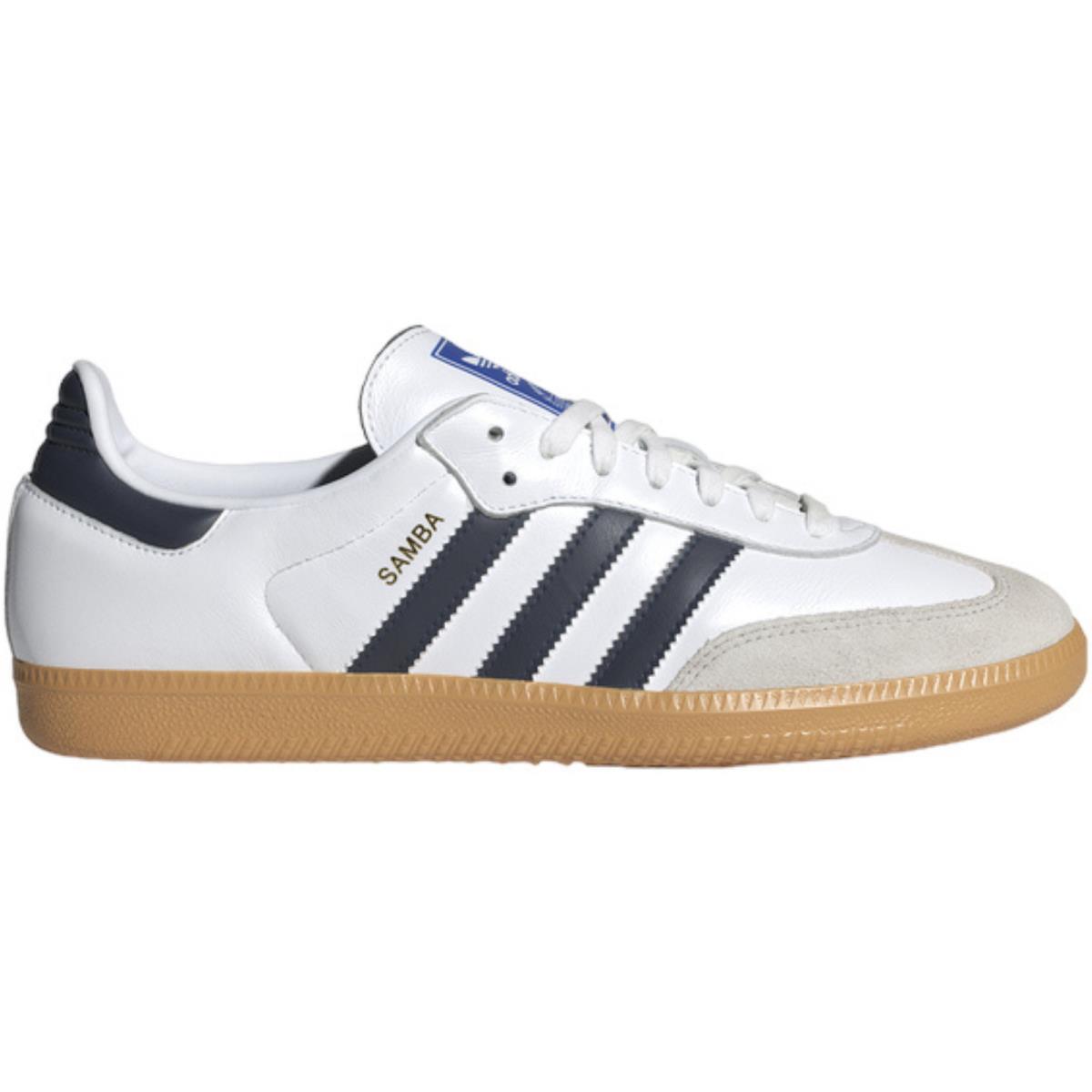 Adidas Originals Samba OG Women`s Casual Shoes All Colors US Sizes 6-11 White/Night Indigo/Gum