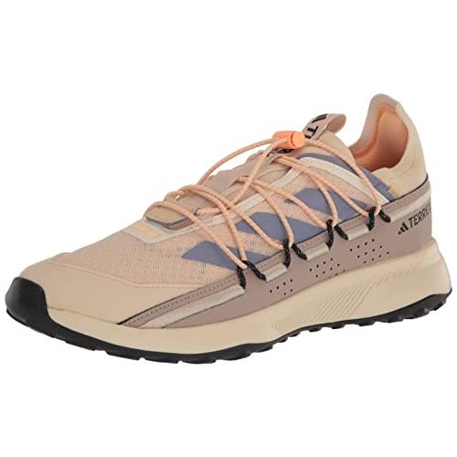 Adidas Women`s Terrex Voyager 21 Shoes Walking Sand Strata/Silver Violet/Acid Orange