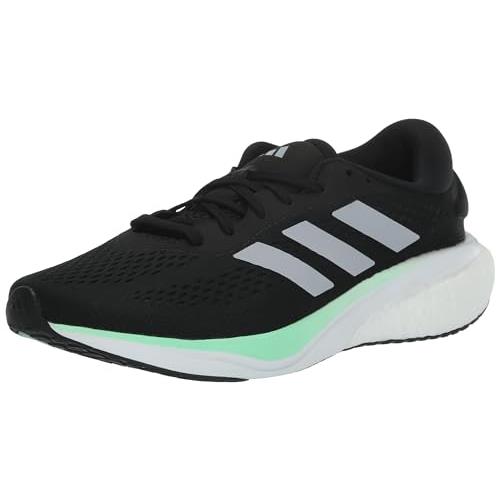 Adidas Men`s Supernova 2 Running Shoe Black/Halo Silver/Pulse Mint