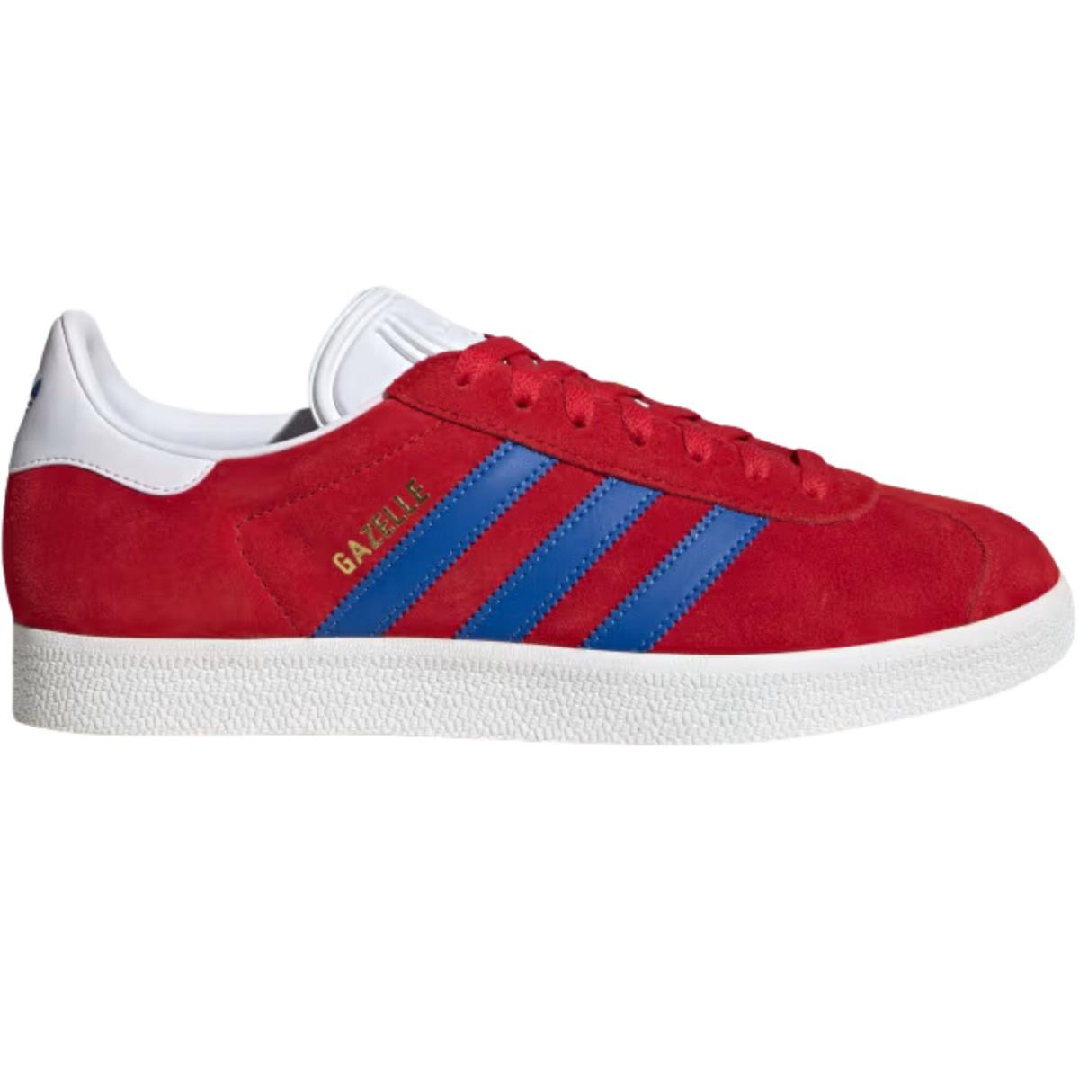 Adidas Originals Gazelle Women`s Casual Shoes All Colors US Sizes 6-11 Better Scarlet/Blue/Core White