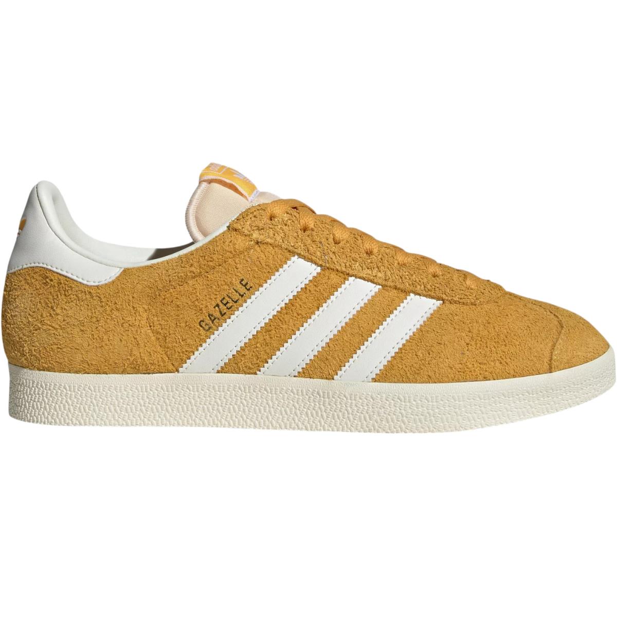 Adidas Originals Gazelle Women`s Casual Shoes All Colors US Sizes 6-11 Preloved Yellow/Off White/Cream White