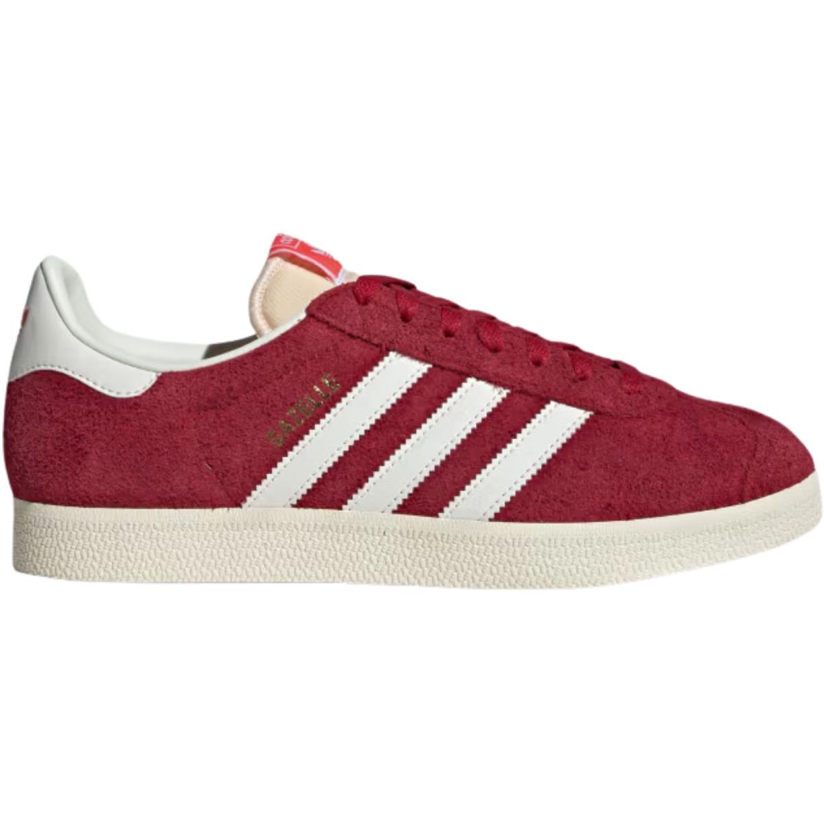 Adidas Originals Gazelle Women`s Casual Shoes All Colors US Sizes 6-11 Team Victory Red/Off White/Cream White