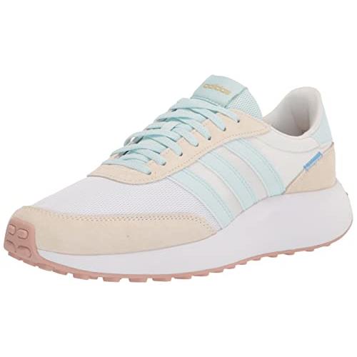 Adidas Women`s 70s Running Shoes Ftwr White/Almost Blue/Off White