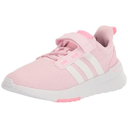 Adidas Unisex-child Racer TR21 Shoes Clear Pink/Zero Metallic/Beam Pink