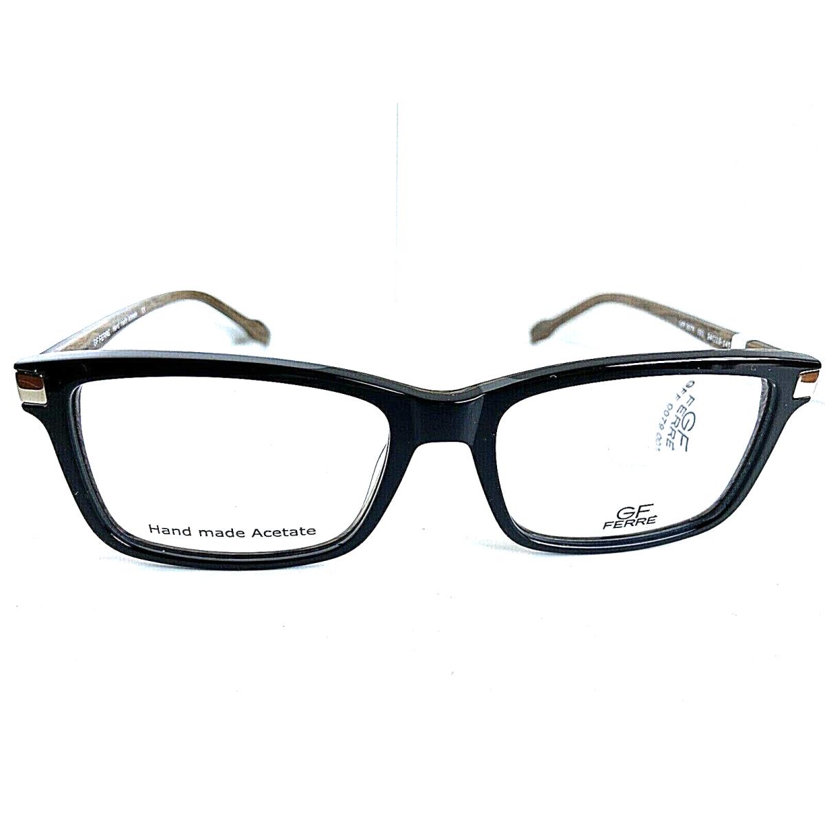 Gianfranco Ferre Gff R79 001 Black 54mm Men`s Eyeglasses Frame