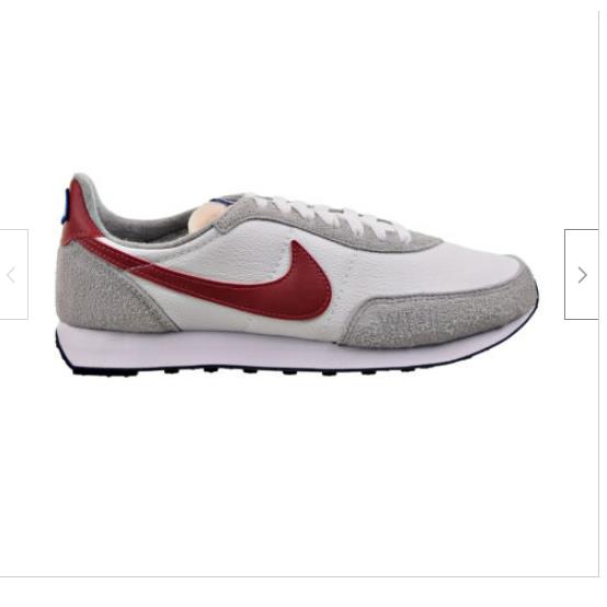 Nike Waffle Trainer 2 White Red Smoke Grey Athletic Shoes