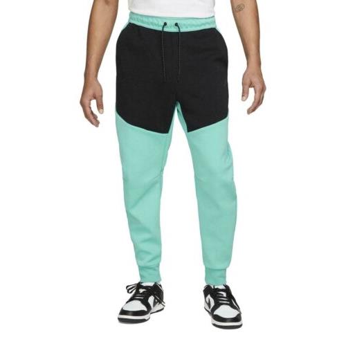 Nike Sportswear Men`s Tech Fleece Joggers Pants Washed Teal CU4495-392