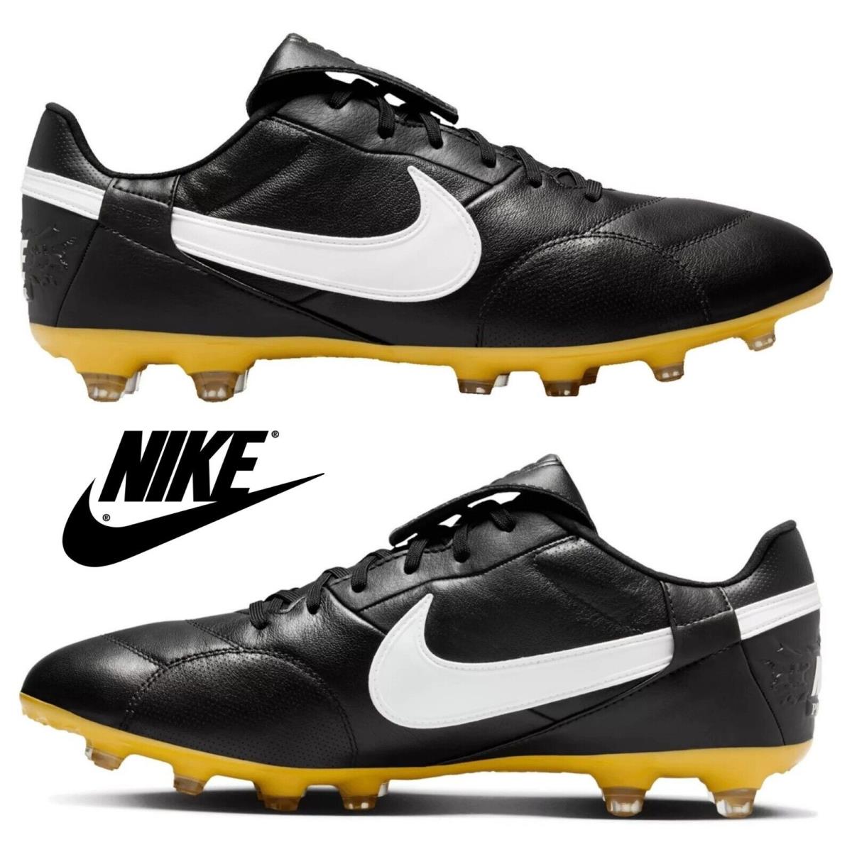 Nike Premier 3 FG Soccer Cleats Men`s Running Athletic Sport Comfort Shoes