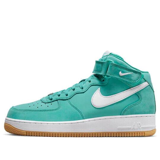 Nike Air Force 1 Mid `07 Washed Teal Athletic Shoes DV2219-300