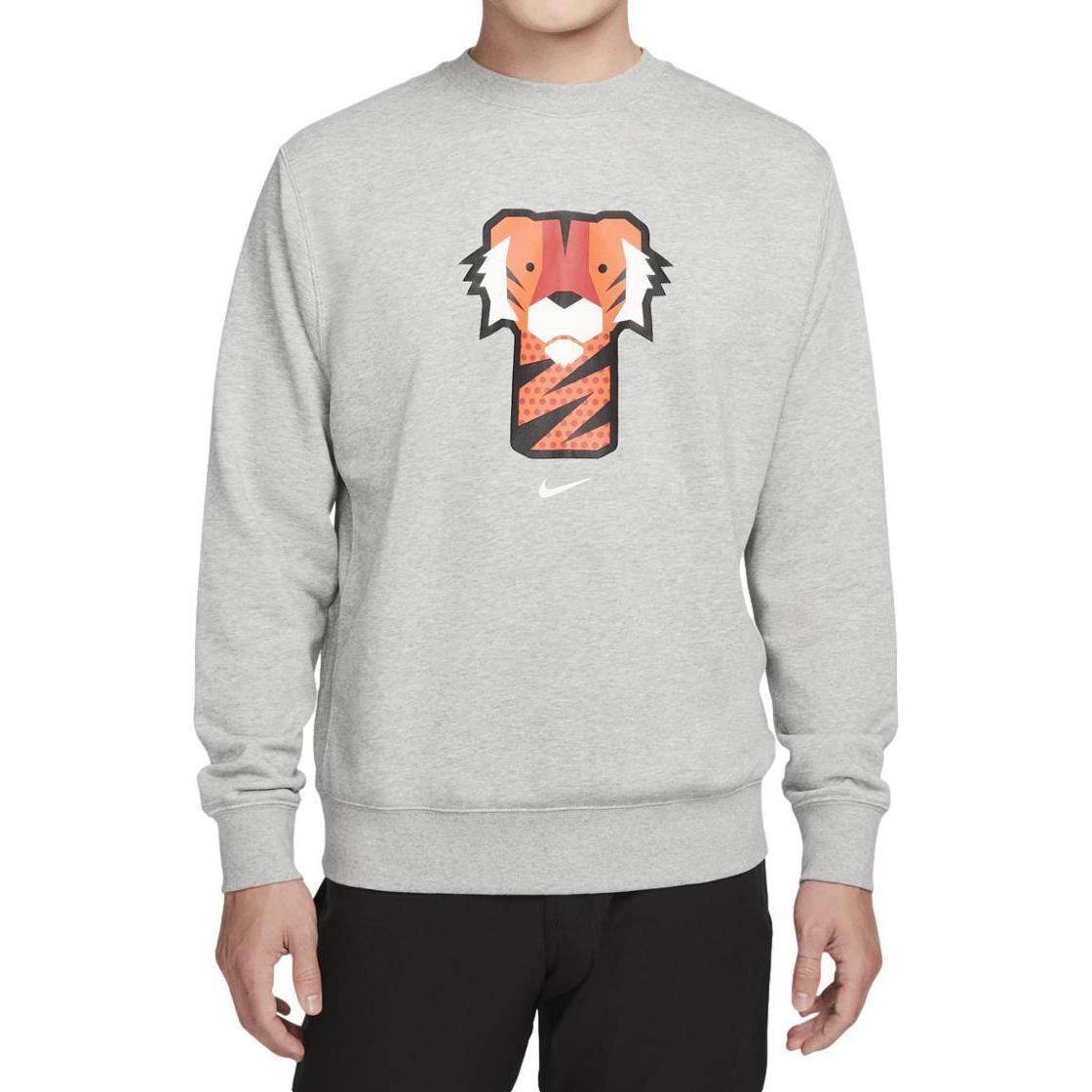 Nike Tiger Woods `frank` Graphic Crew Neck Sweatshirt DN1961-063