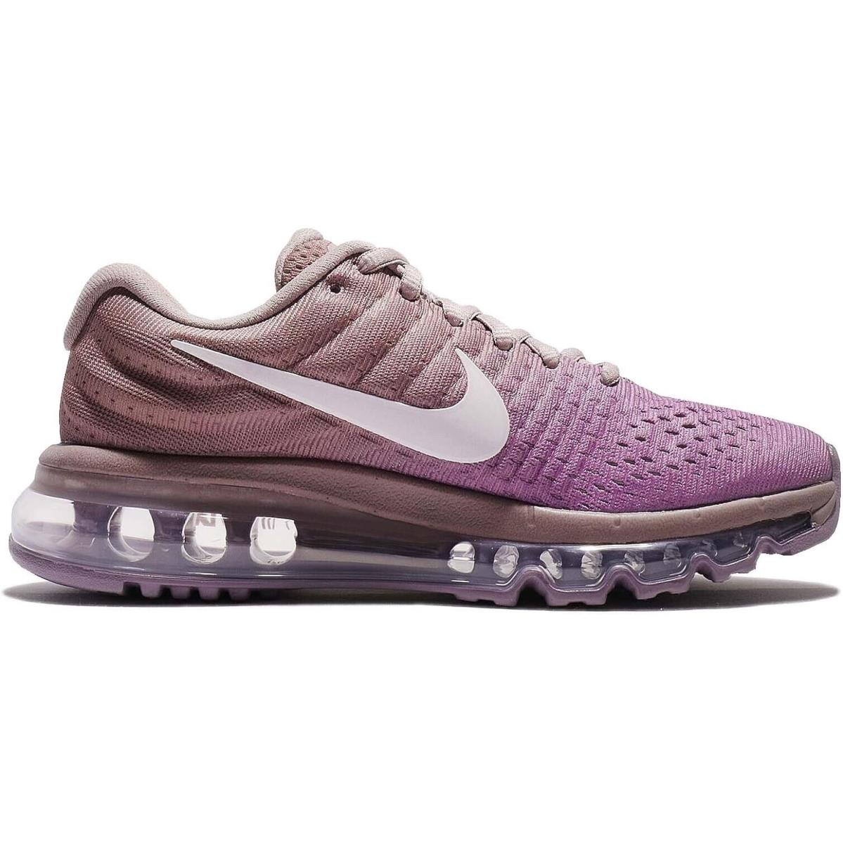 Nike Womens Air Max 2017 Running Shoes 849560 555 - PLUM FOG/ICED LAVENDER