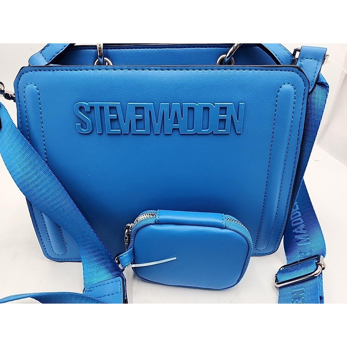 Steve Madden Blue Bevelyn Crossbody Purse DT618175