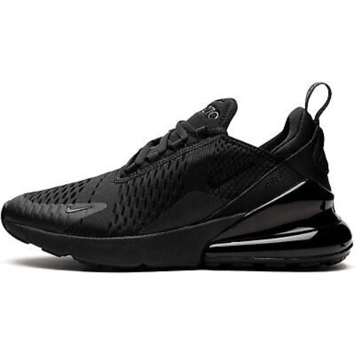 Big Kid`s Nike Air Max 270 Black/black BQ5776 001