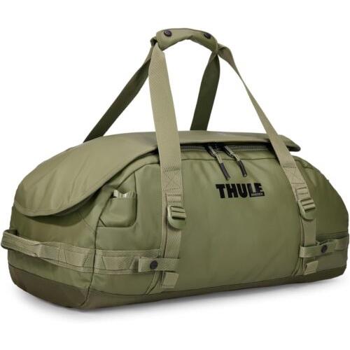 Thule Unisex 90L Weather Resistant Duffel Bags Polyester Olivine