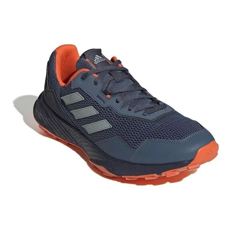 Adidas Tracefinder Men`s Trail Running Shoes Pale Blue Impora 12 m