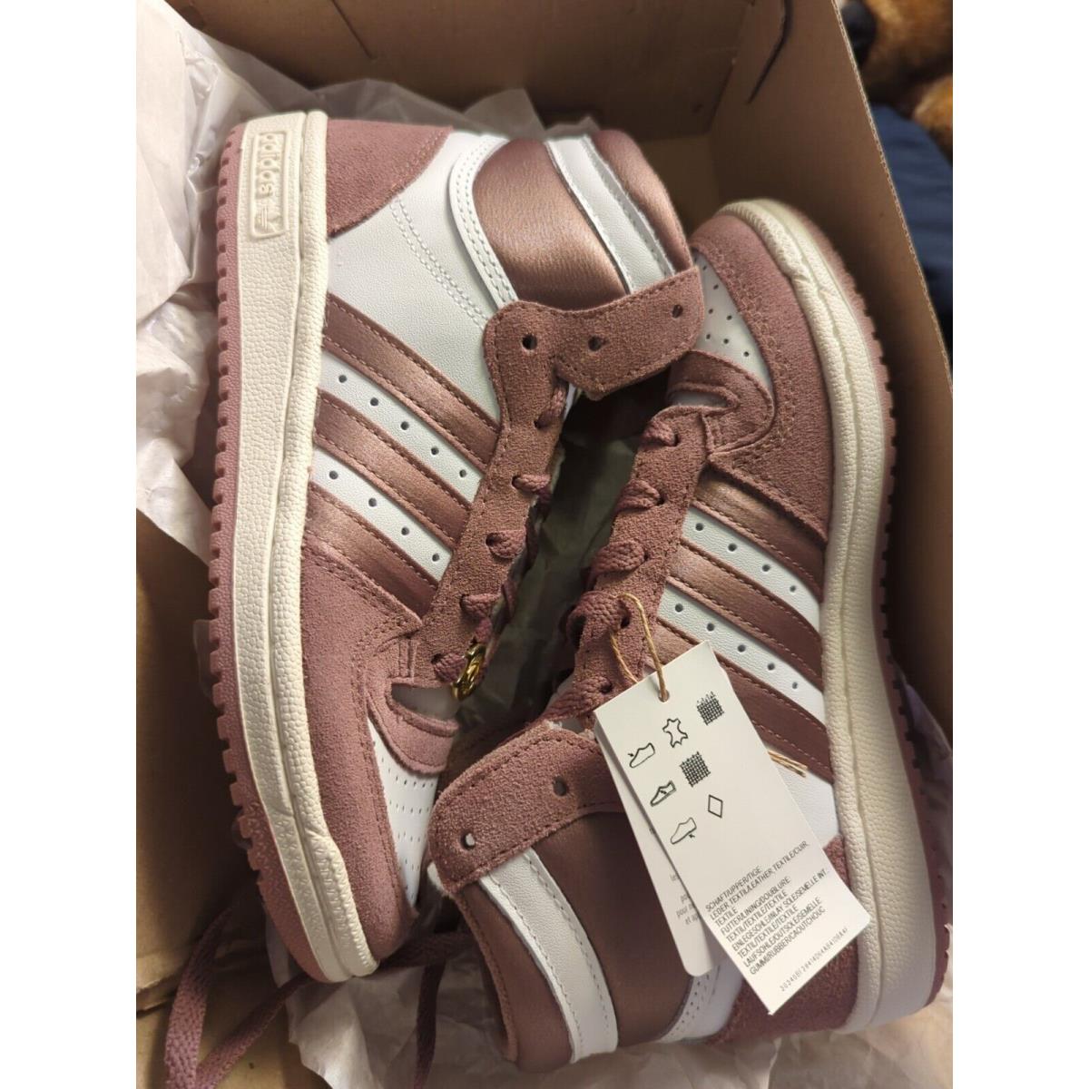 Size 6 - Women`s Adidas Top Ten RB W White Mauve 2022 HP9550 - White