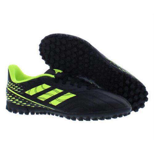 Adidas Copa Sense.4 TF GS Boys Shoes Size 5.5 Color: Core Black/team Solar - Core Black/Team Solar Yellow/Bright Cyan, Main: Black