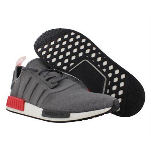Adidas Originals Nmd_R1 Mens Shoes Size 8 Color: Grey Four/grey Four/shock Red