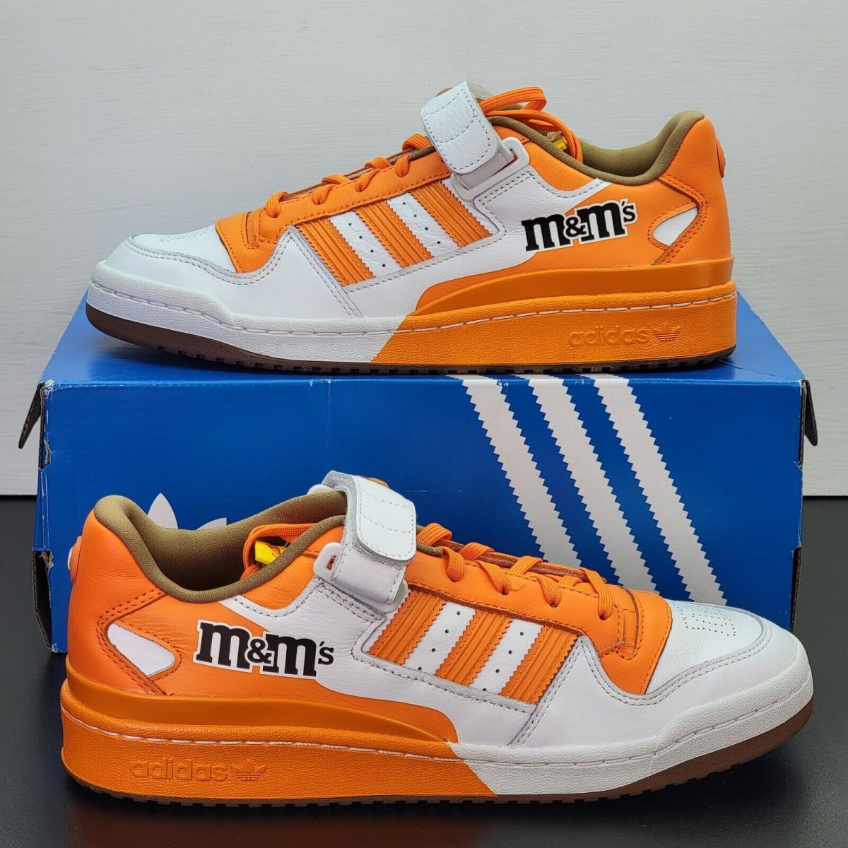 Adidas Originals Forum Lo M Ms Men s Size 9 Shoes Orange White Athletic Sneakers - Orange