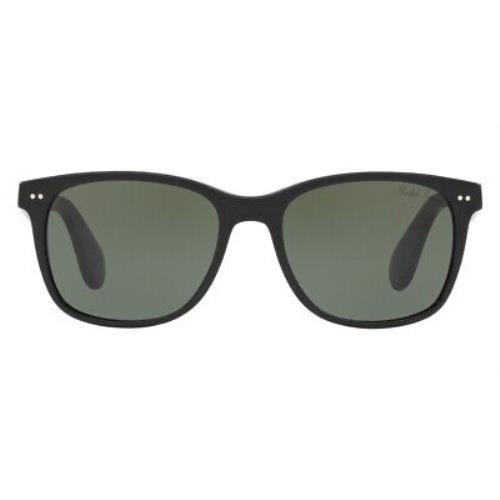 Ralph Lauren RL8162P Sunglasses Men Black Square 56mm