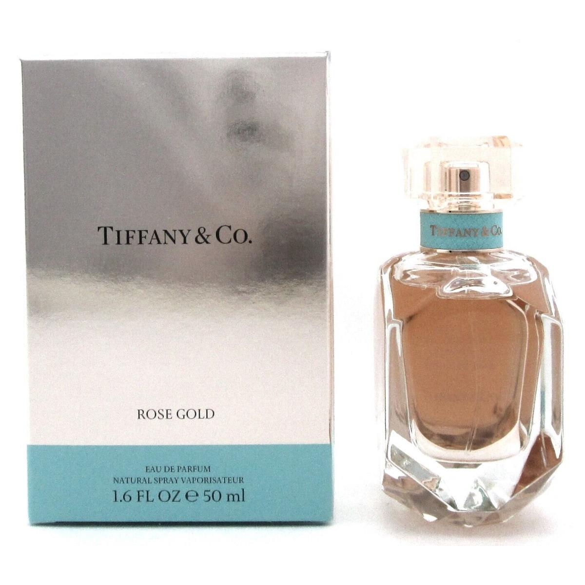 Tiffany Co. Rose Gold Perfume For Women 1.6 Oz. Eau de Parfum Spray Box