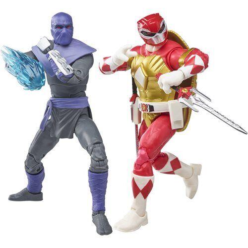 HSF2968: Power Rangers X Tmnt Foot Soldier Tommy and Raphael Red Action Figures