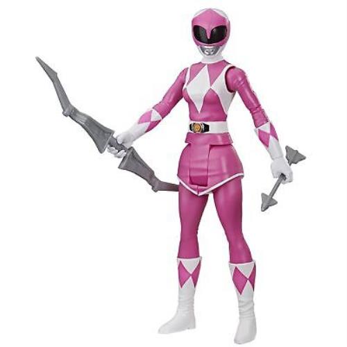 Power Rangers Mighty Morphin Pink Ranger 12-Inch Action Figure Toy Inspired
