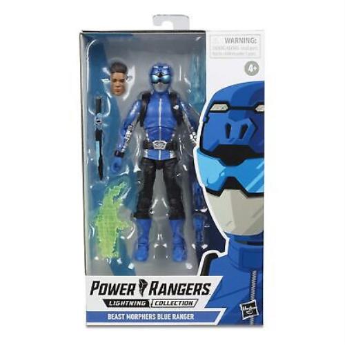 Power Rangers Lightning Collection 6 Beast Morphers Blue Ranger Collectible