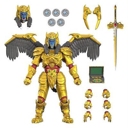 Power Rangers Ultimates Goldar Action Figure - Gold
