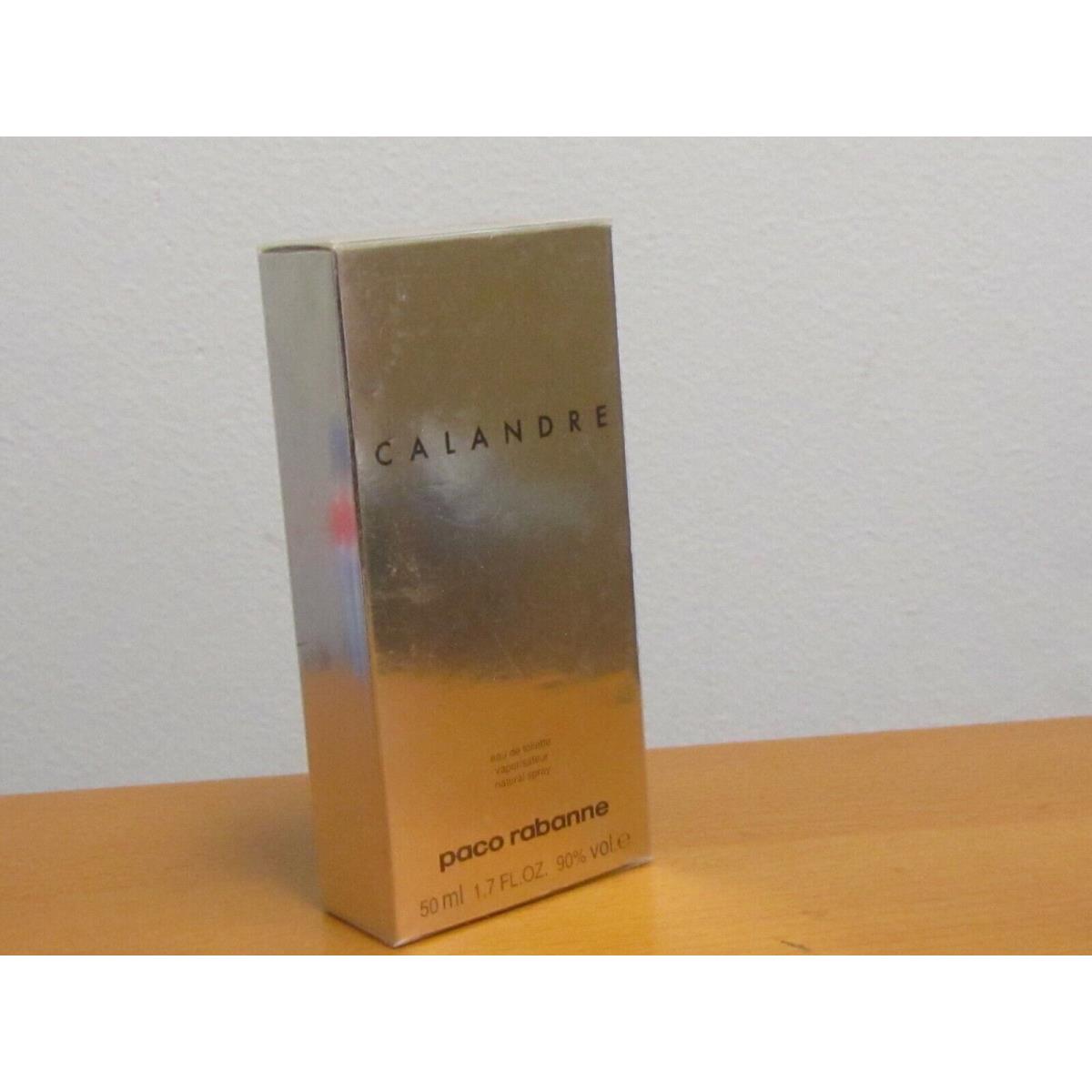 Vintage Calandre Paco Rabanne Perfume Women 1.7oz/ 50 ml Eau De Toilette Spray