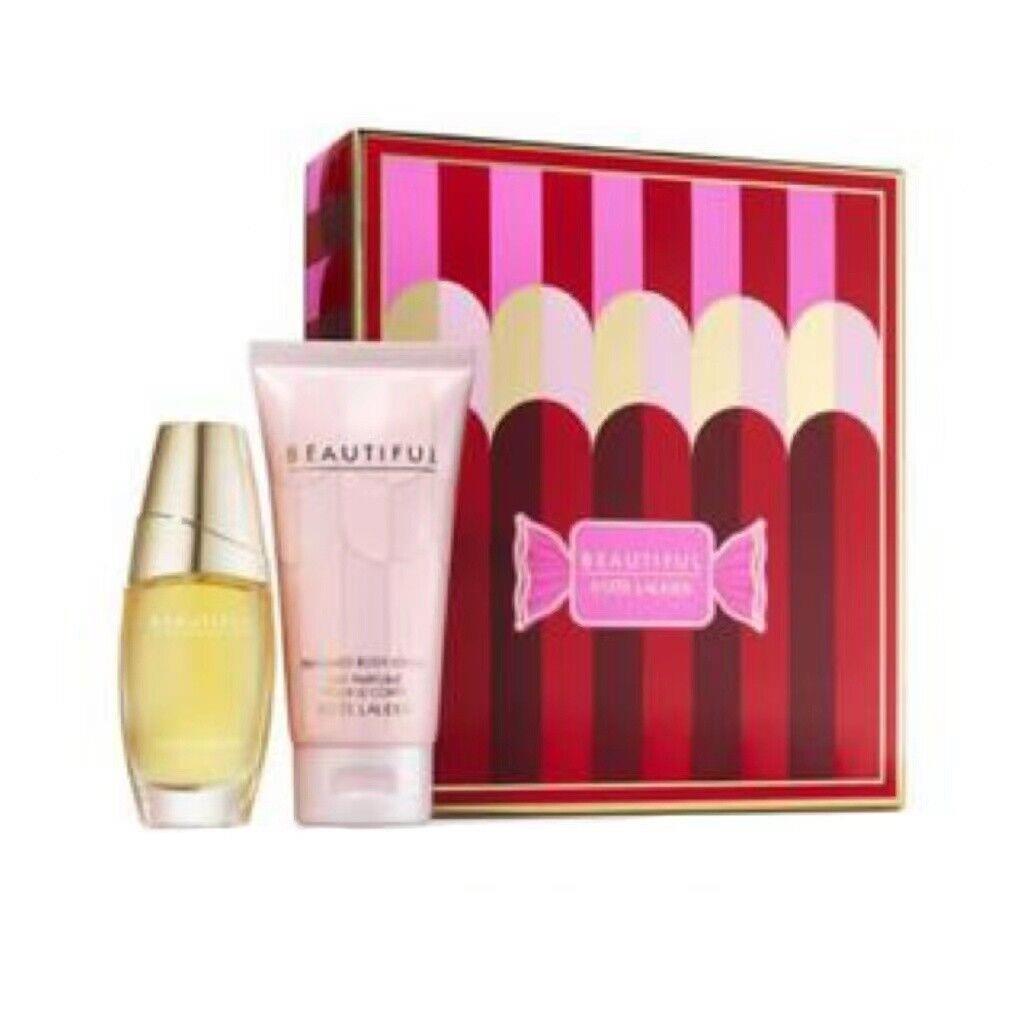 Estee Lauder Beautiful Perfect Delights Deluxe 2Pc Gift Set Perfume Lotion