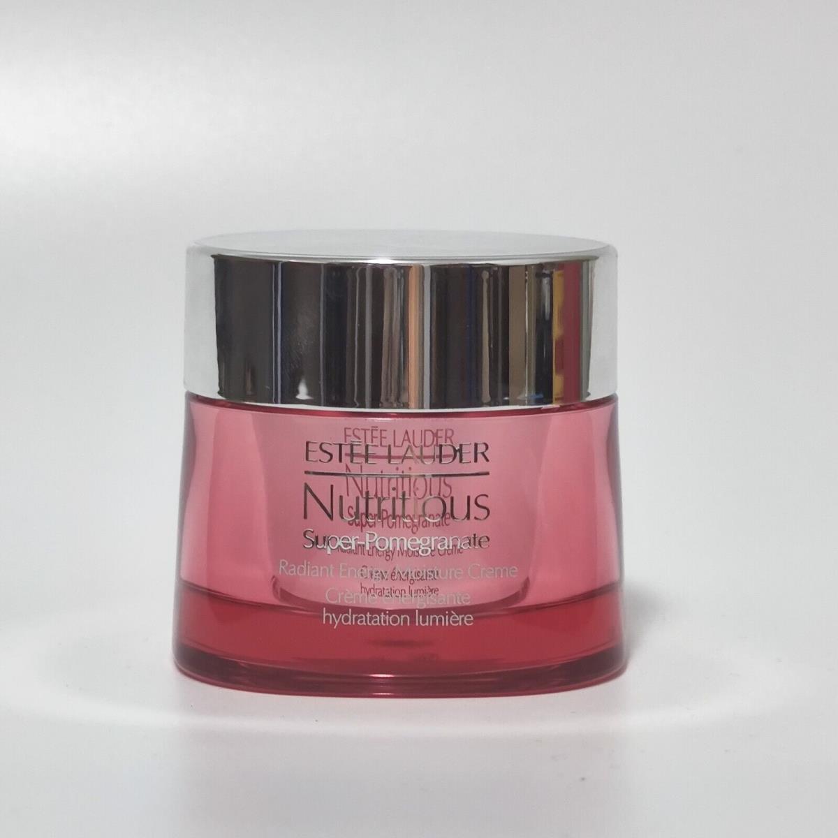 Estee Lauder Nutritious Super-pomegranate Radiant Energy Moisture Creme 1.7 oz