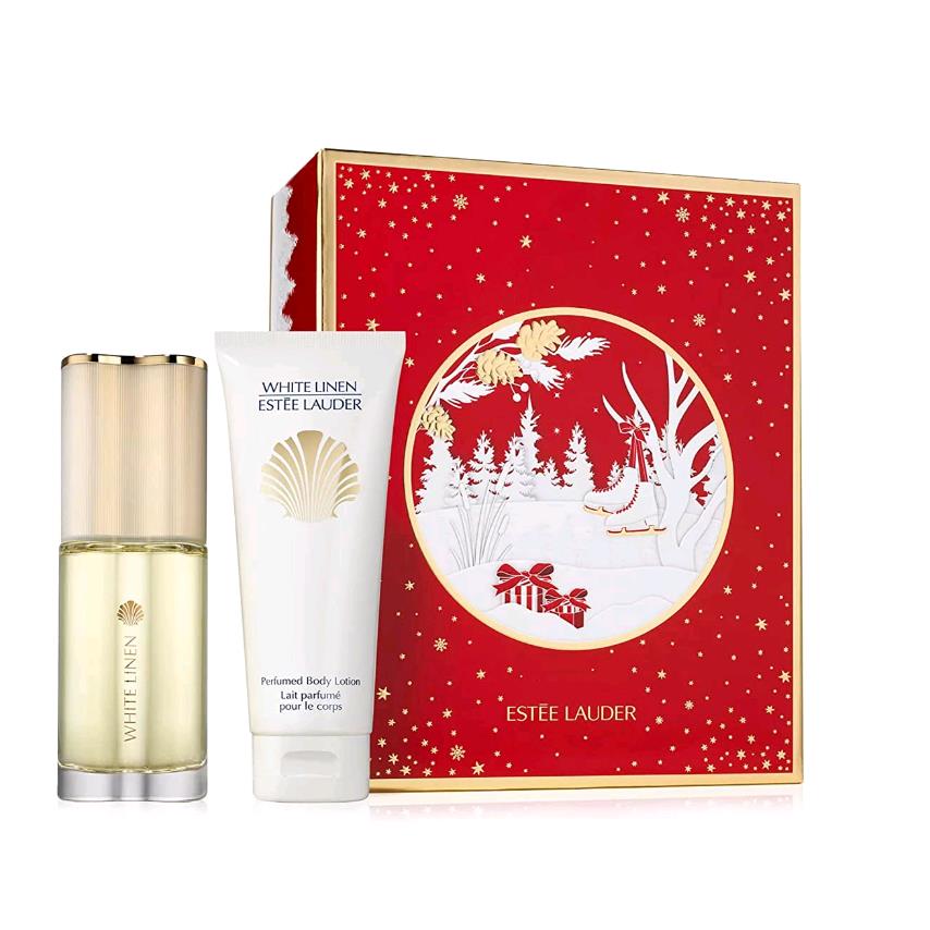 Estee Lauder White Linen Indulgent Duo Gift Set 2-Pc Edp Spray Body Lotion