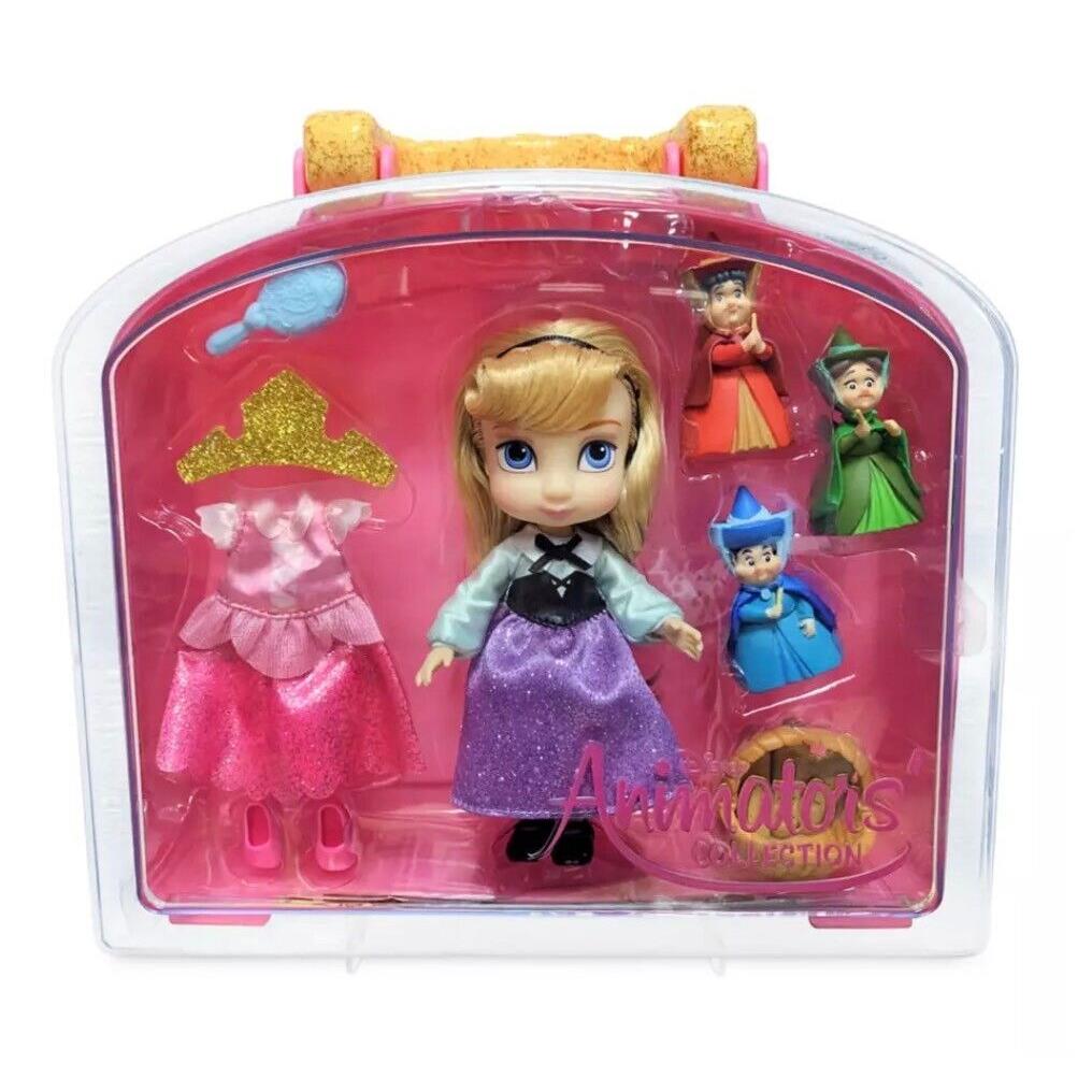Aurora Disney Animators` Collection Mini Doll Play Set Sleeping Beauty 5``
