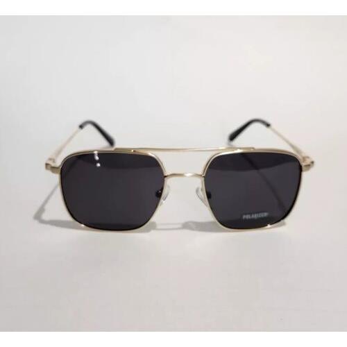 Quay Bobyguard Gold Frame / Smoke Polarised Lens Sun Glasses