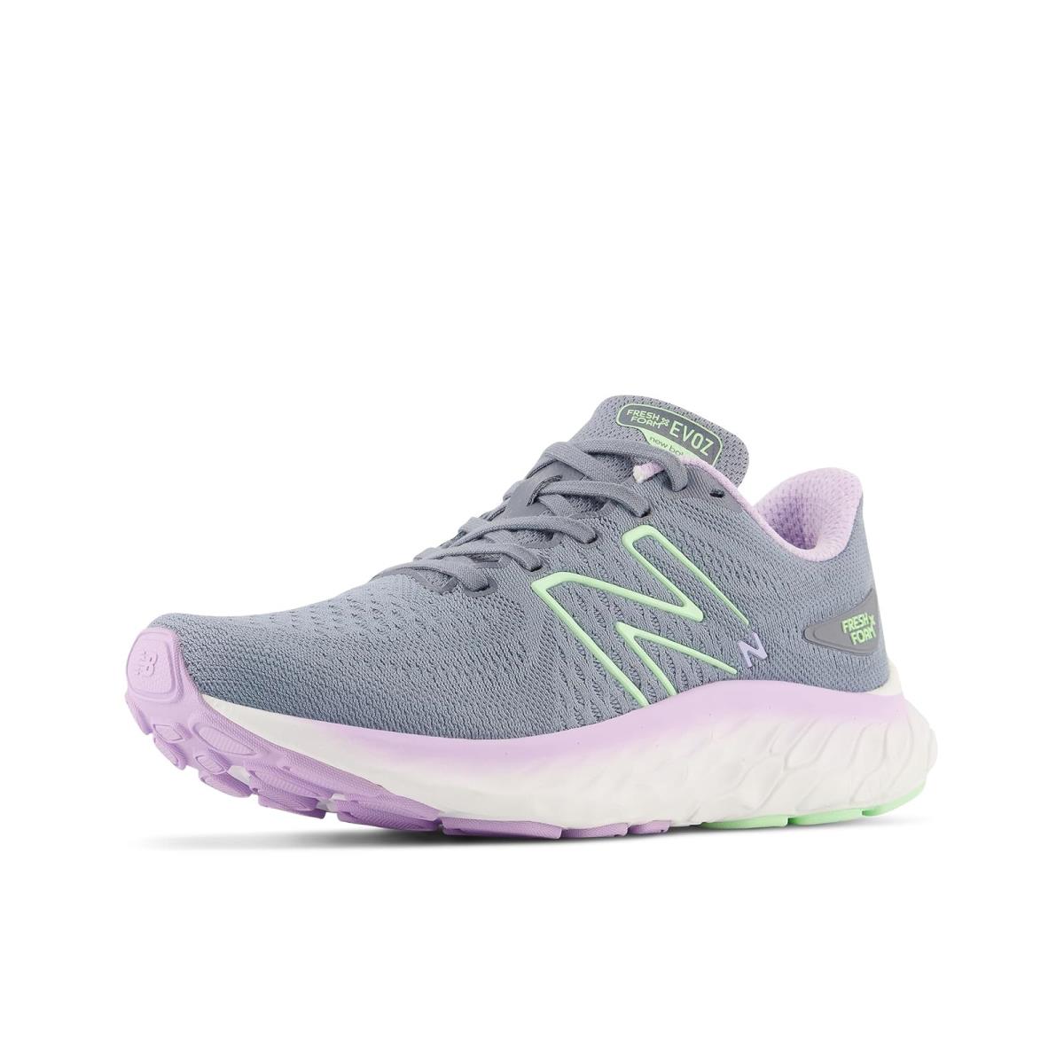 Woman`s Sneakers Athletic Shoes New Balance Fresh Foam X Evoz v3 - Arctic Grey/Green Aura