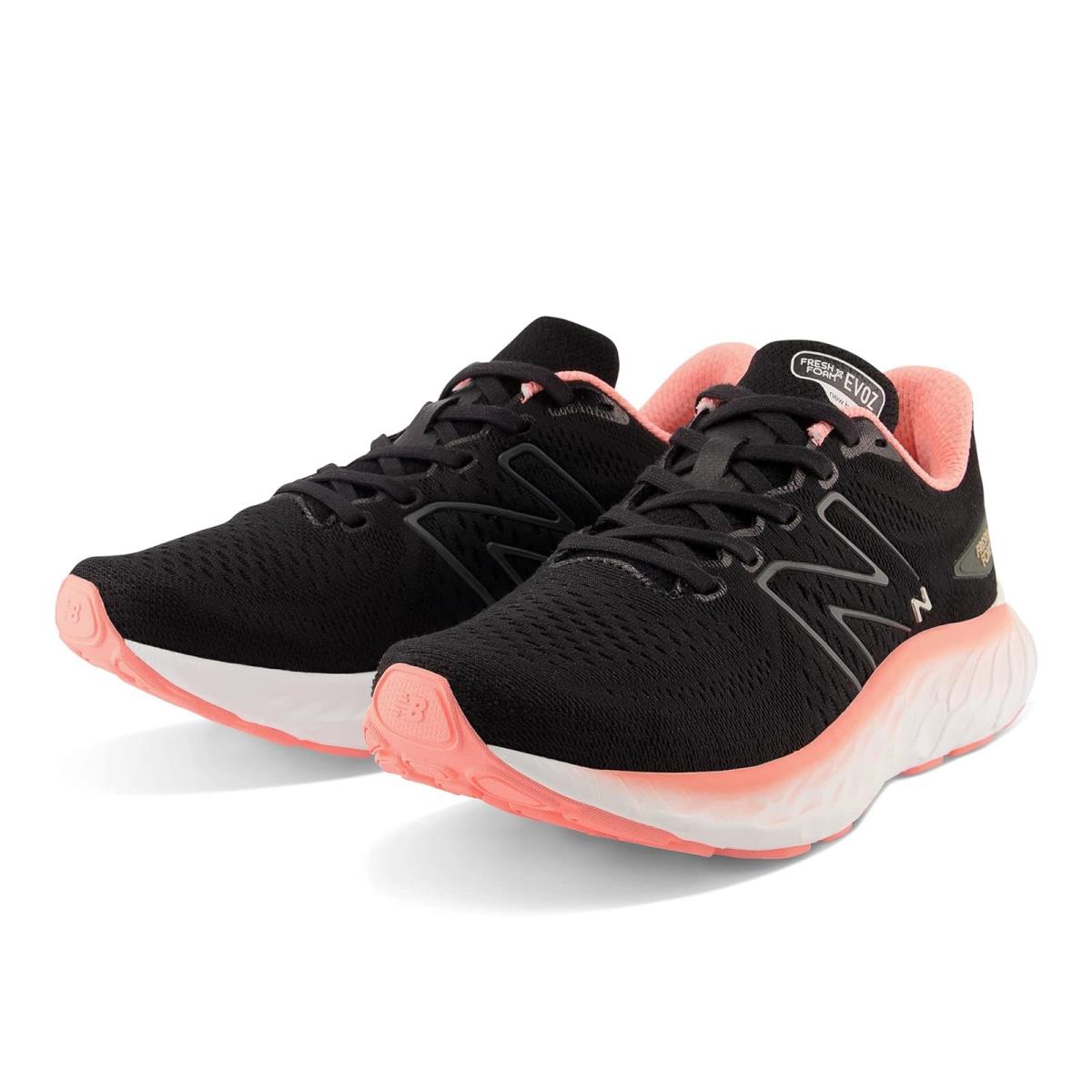 Woman`s Sneakers Athletic Shoes New Balance Fresh Foam X Evoz v3 Black/Blacktop