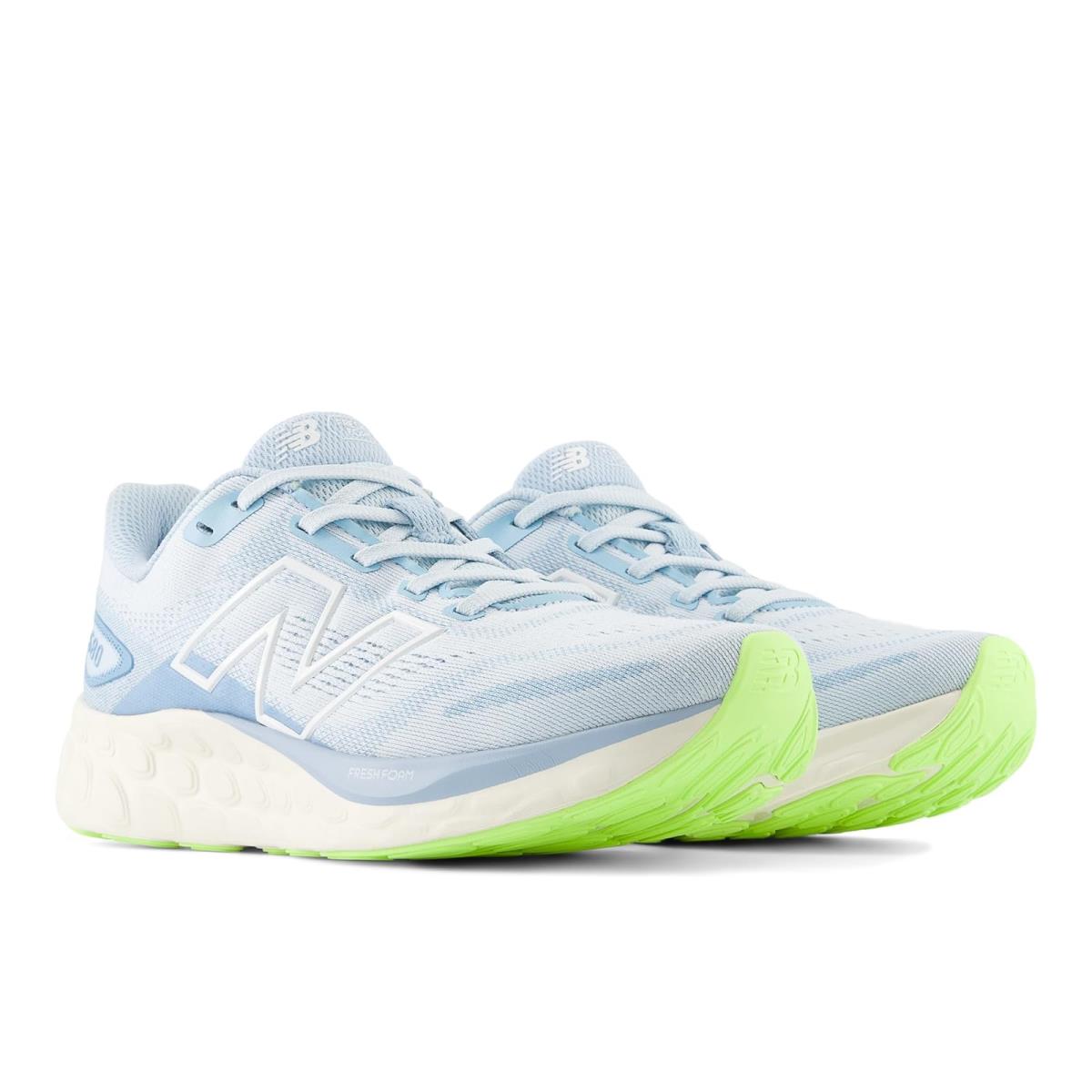 Woman`s Sneakers Athletic Shoes New Balance Fresh Foam 680 v8 Quarry Blue/Chrome Blue